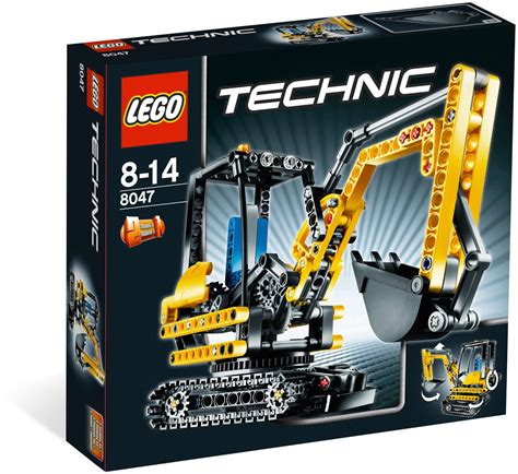 lego technic compact excavator 8047|lego technic remote control excavator.